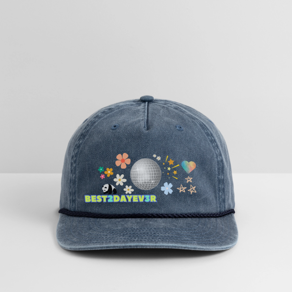 THE OG Rope Hat - washed navy