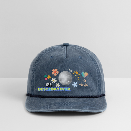THE OG - washed navy